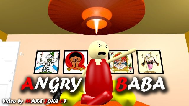 FUNNY VIDEOS OF - ANGRY BABA